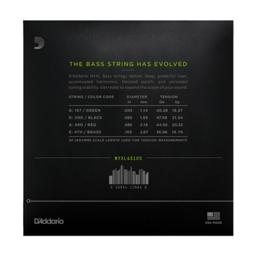 D'ADDARIO NYXL45105