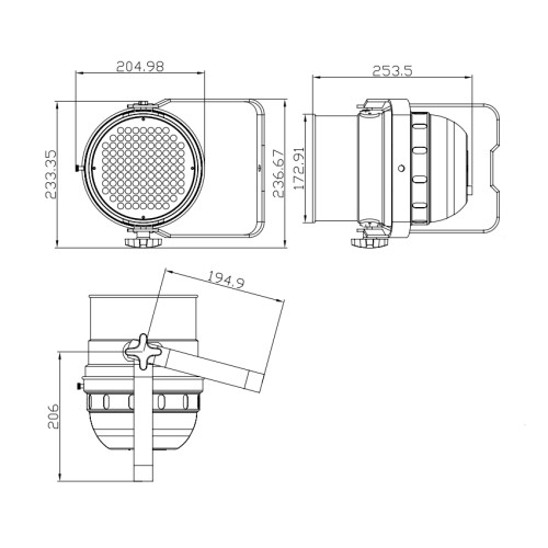 INVOLIGHT LEDPAR56/BK