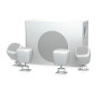 TANNOY SAT SUB 4PACK-WH