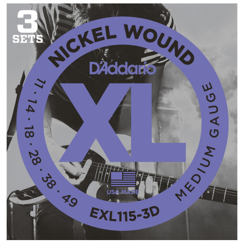 D'ADDARIO EXL115/3D
