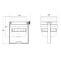 INVOLIGHT LEDPAR184/AL