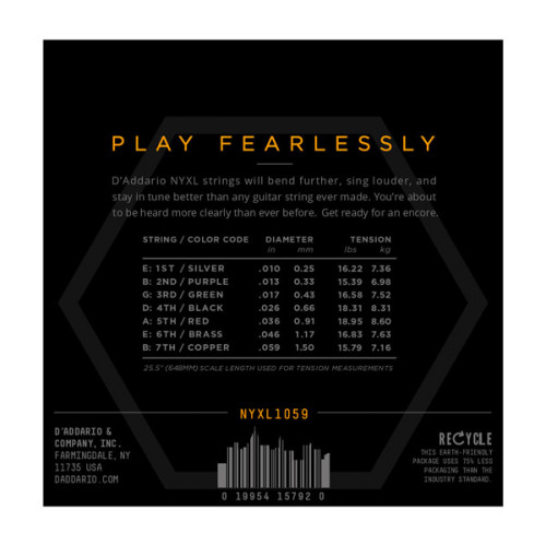 D'ADDARIO NYXL1059