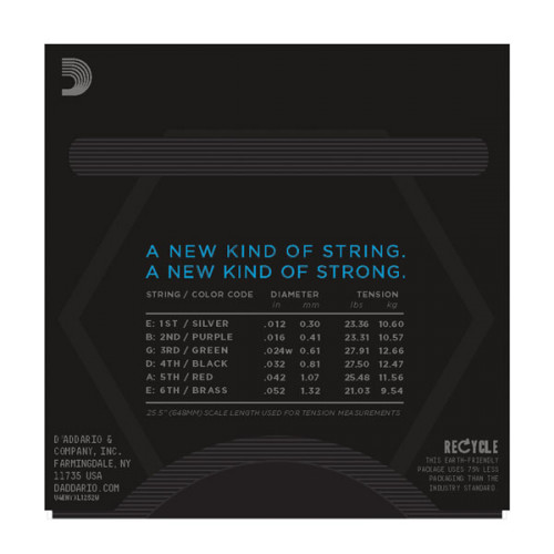 D'ADDARIO NYXL1252W