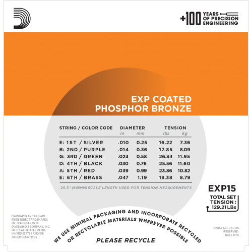 D'ADDARIO EXP15