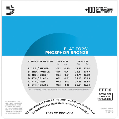 D'ADDARIO EFT16